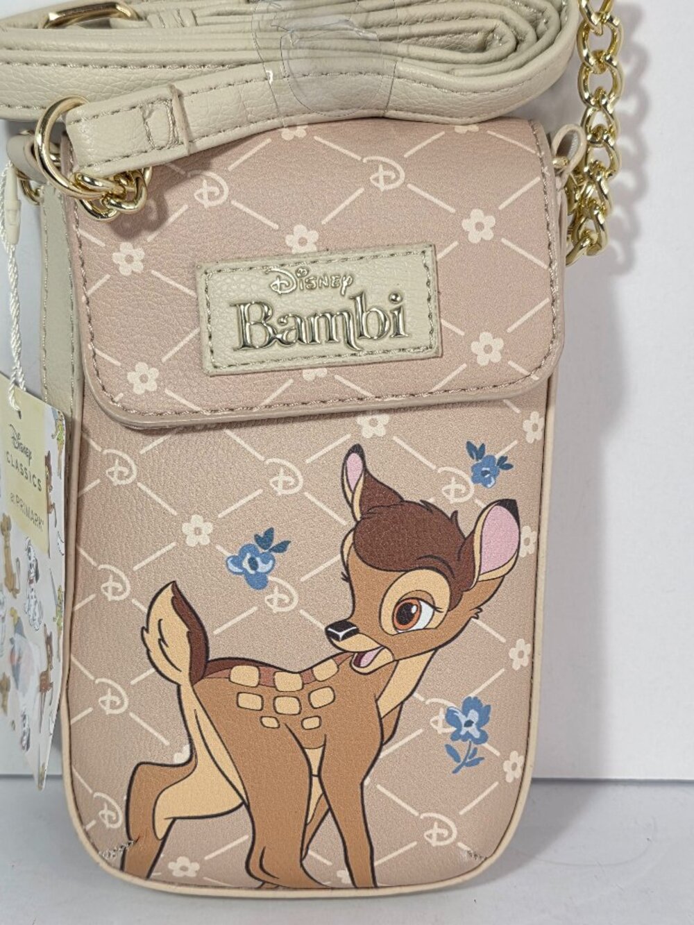 Disney Classics Primark Bambi Phone Crossbody Bag